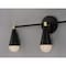 Maxim Lighting Lovell 3-Light Bath Vanity 11263BKSBR - alternate 3